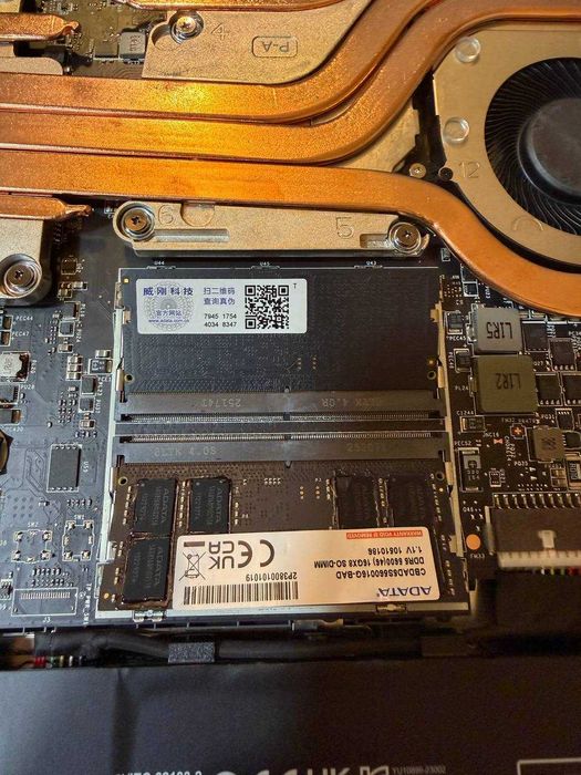 Комплект оперативної памʼяті ADATA DDR5 SODIMM 5600 32gb (16x2