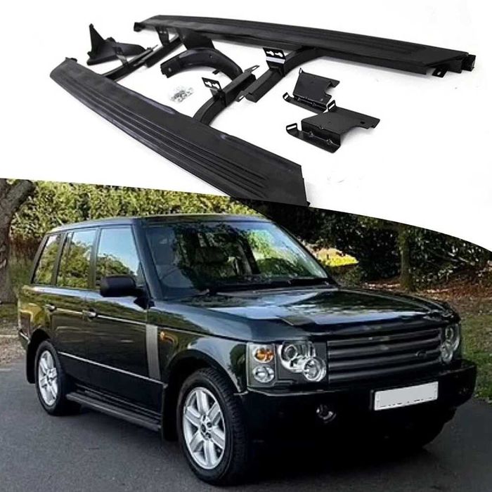 Пороги подножки Land Rover Range Rover Vogue L322 2003-2012 ленд ровер рейндж ровер вог