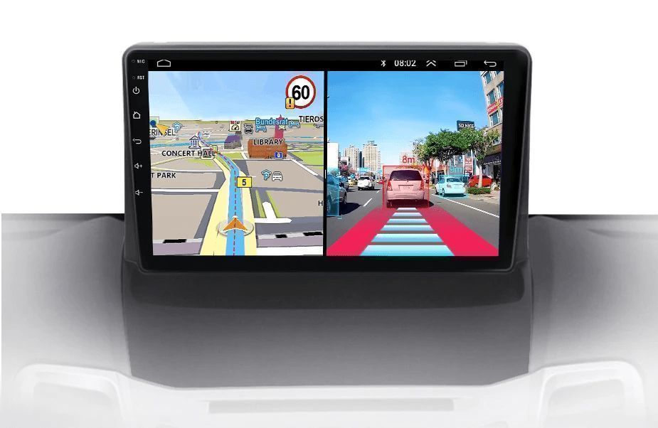 Ford Fiesta MK7 2009-2017 – Radio Android 15 9" CarPlay Android Auto 2GB/32GB GPS Nawigacja Stacja Multimedialna WiFi Bluetooth DSP PL