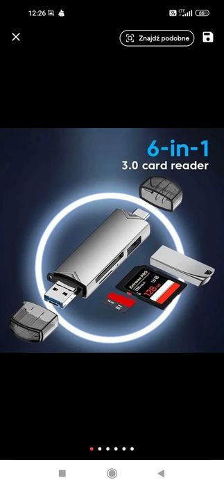 Czytnik kart pamięci 6in1