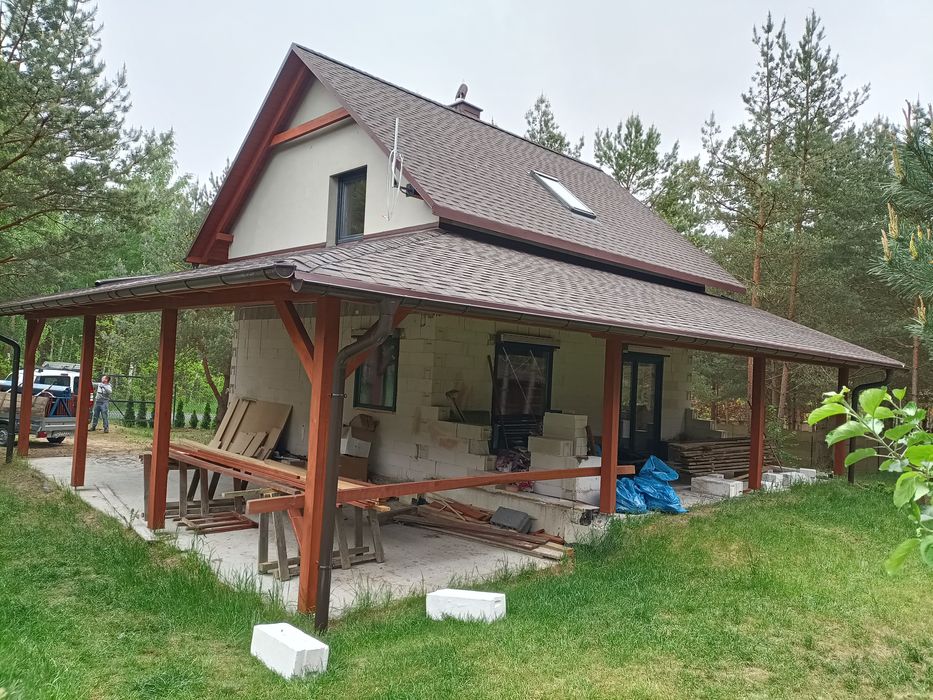 Usługi Ciesielsko - Dekarskie Domki drewniane Altany Tarasy
