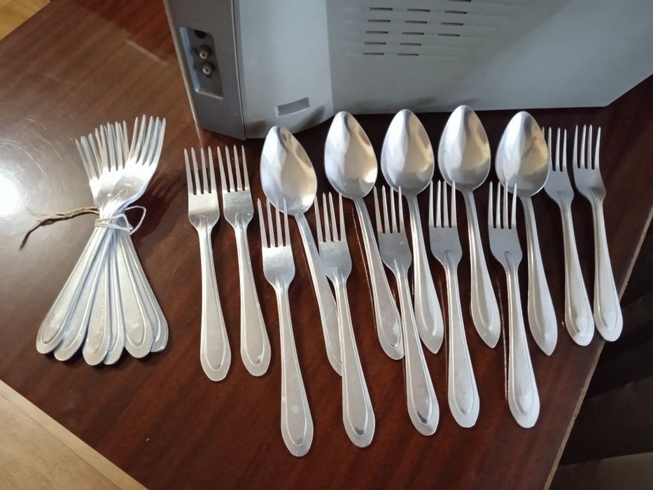 Набор Вилки-ложки столовые алюминевые советские