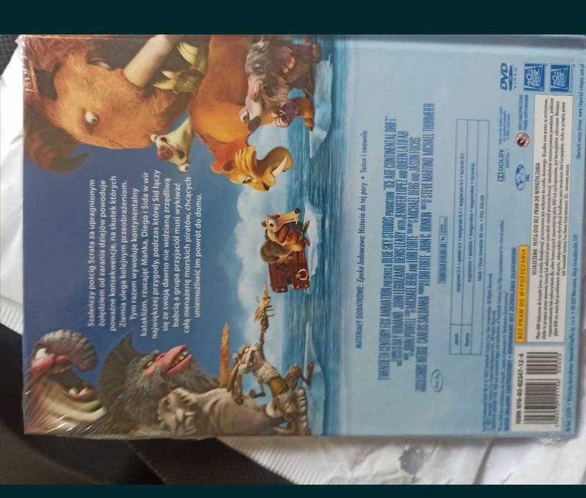 Dvd Epoka lodowcowa 4