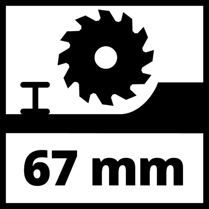 Циркулярна (дискова) пилка Einhell TC-CS 1410 (4331050)