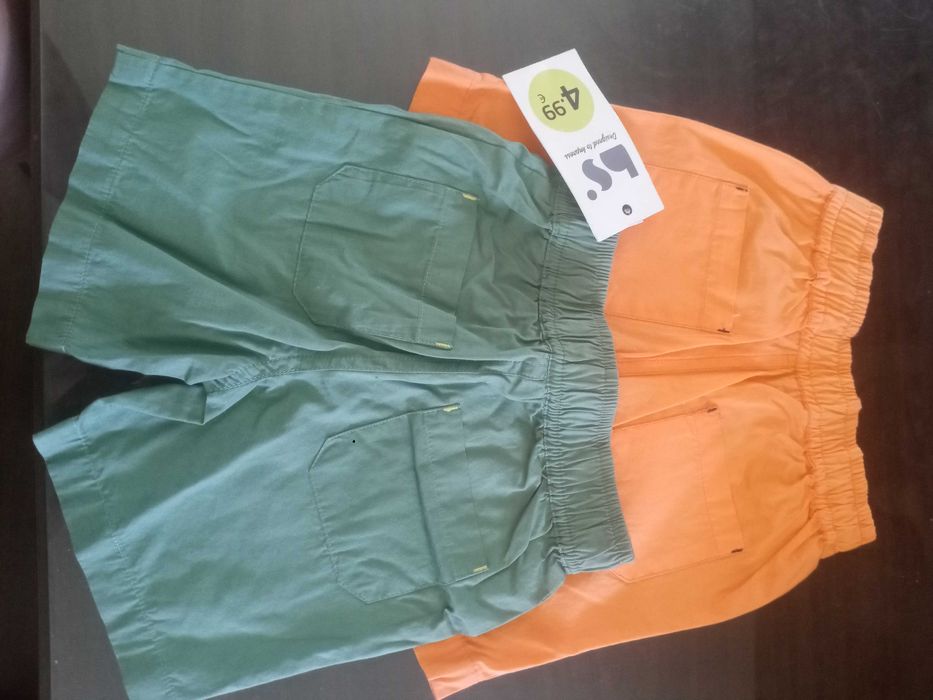 Calções menino novos