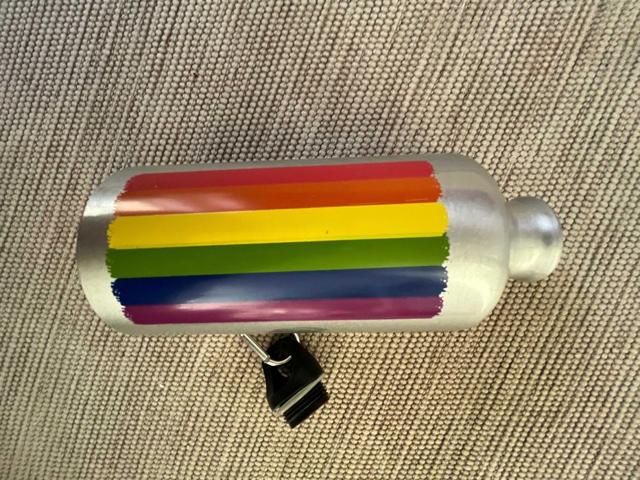 Garrafa Termica Metal Aço Rainbow