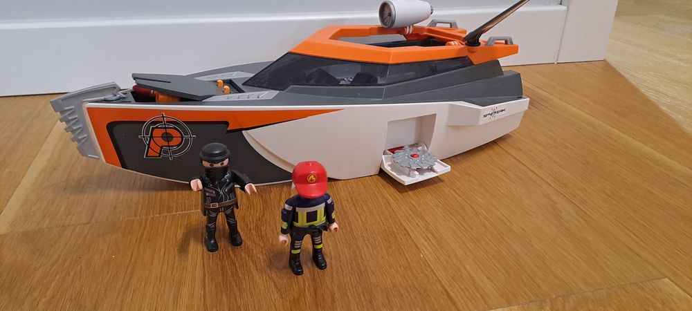 Playmobil 70002 Łódź Spy Team Turbo