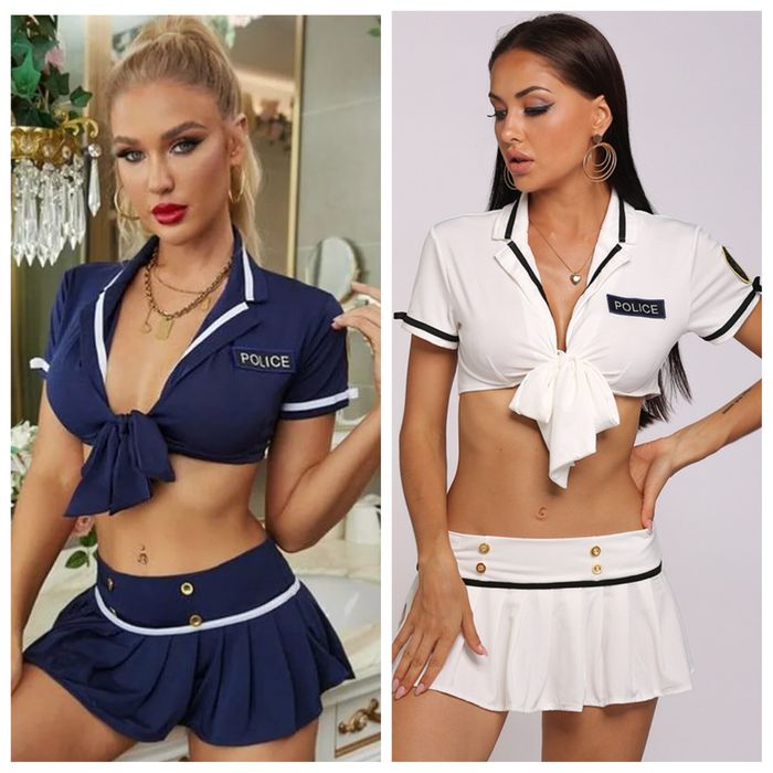Сексуальное нижнее белье,костюм Полицейская, комплект,еротична білизна
