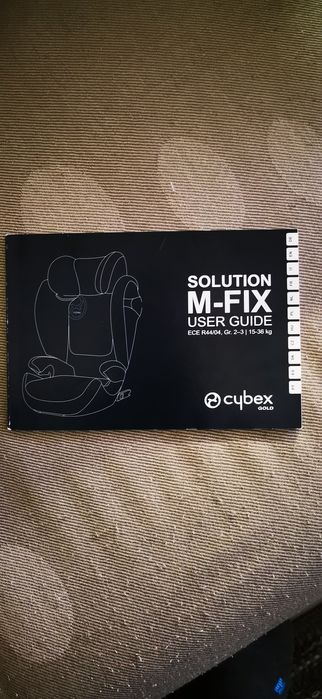 Cadeira Auto Cybex Solution M-FIX