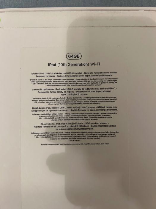 IPad gen 10 64 gb 2022