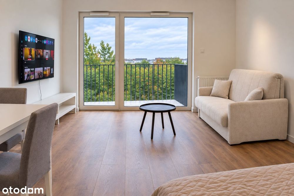 Kawalerka 32,4 m² | nowe wyposażenie | balkon i zieleń