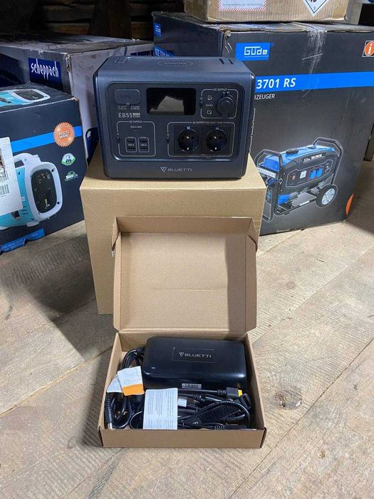 Портативна зарядна станція Bluetti EB55 700W 537Wh
