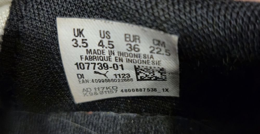 Buty puma halówki rozmiar 36