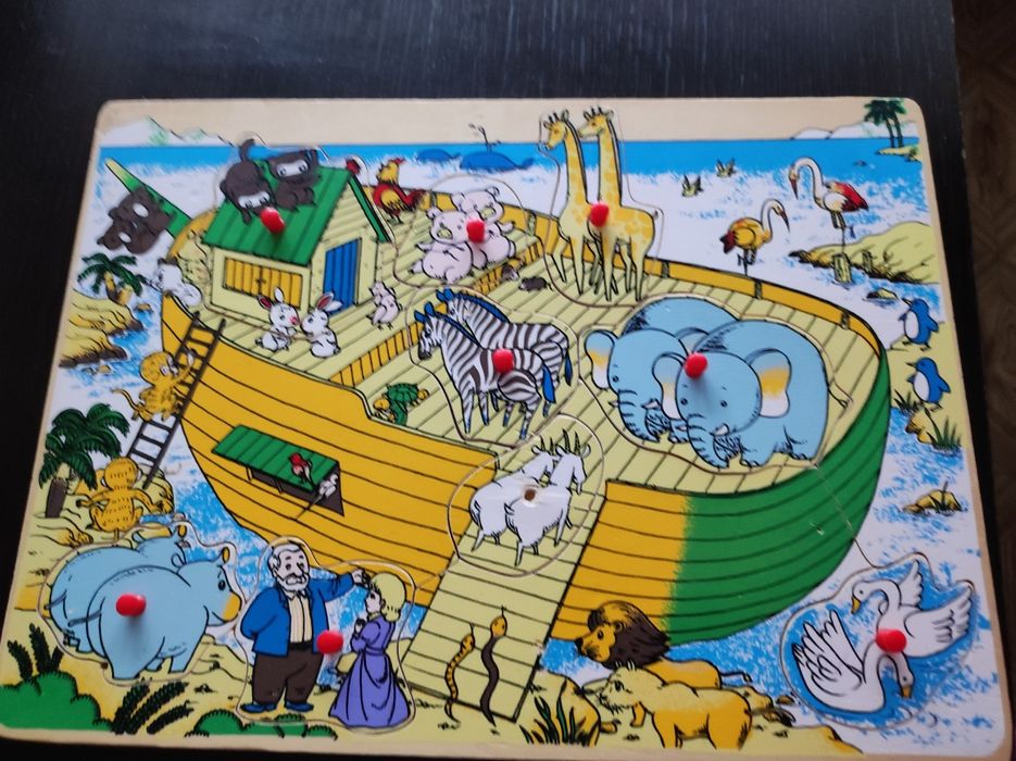 Puzzle drewniane