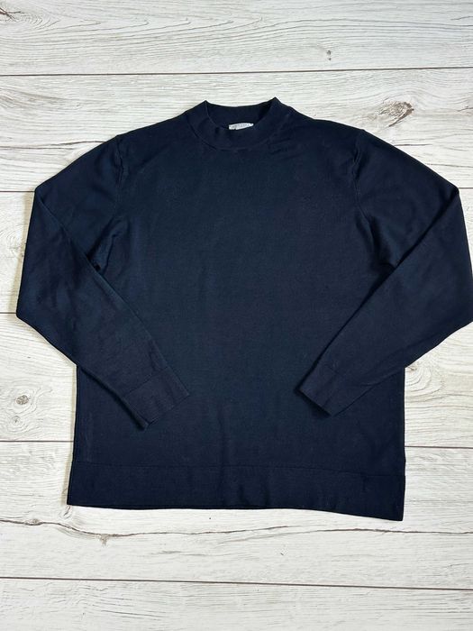 SUNSPEL męski klasyczny sweter wełniany 100% wełna MERINO XL