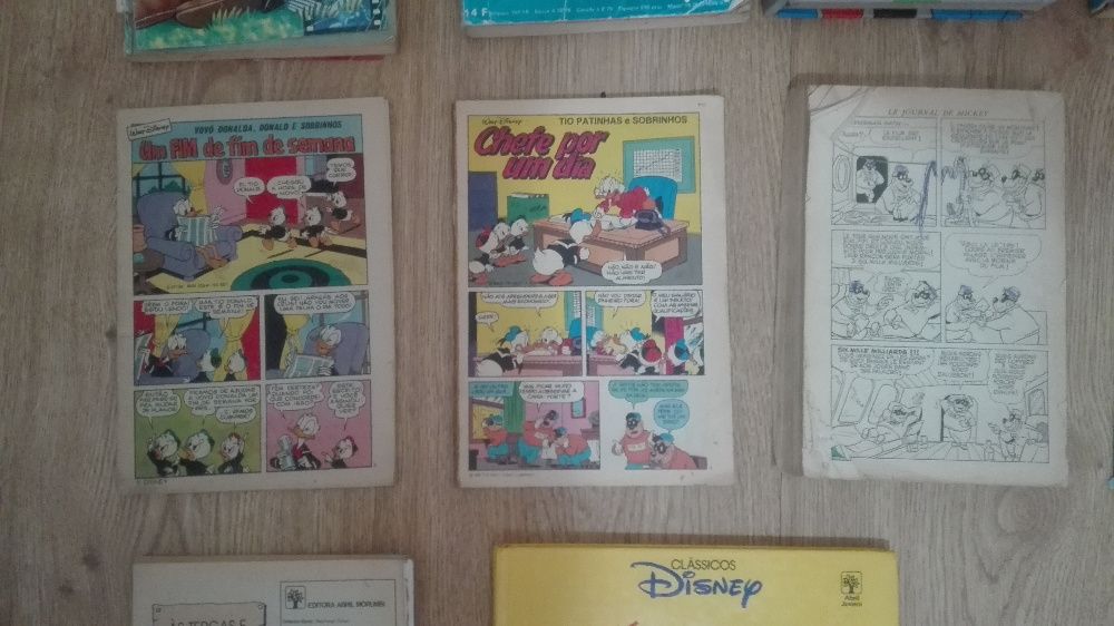 BD's Disney, entre outros.