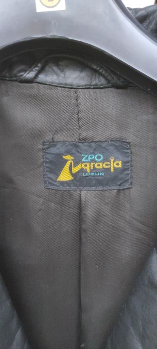 Płaszcz skórzany damski PRL Gracja