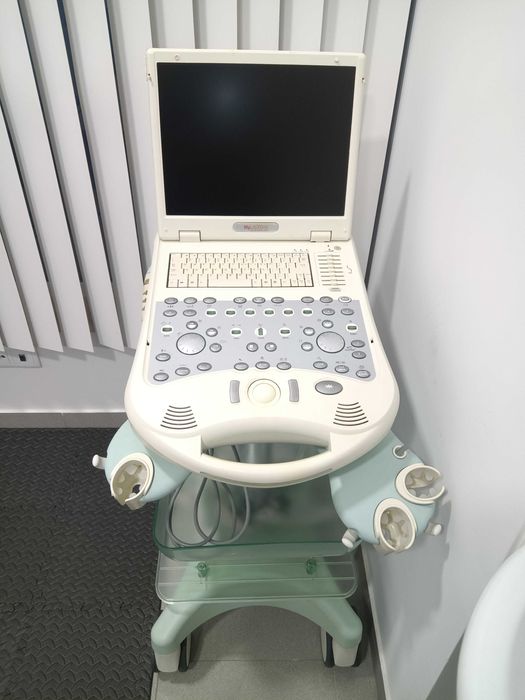 Ecografo Esaote com sonda e troley