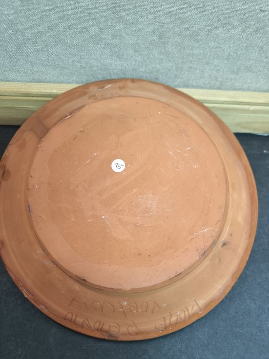 Prato artesanal - Pastor com ovelhas