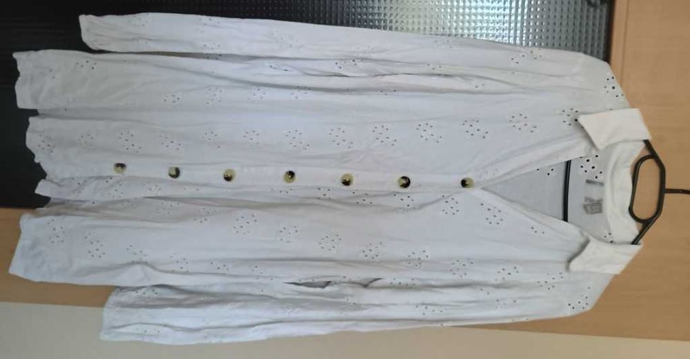 2 śliczne sukienki oraz piękna bluzka Zara haft boho XL