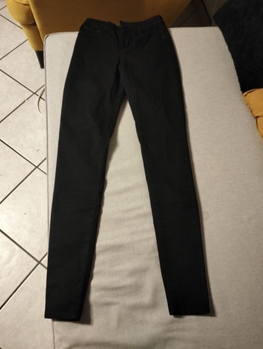 Damskie czarne jeansy Levi's Premium