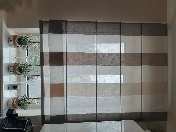 Roleta rzymska z systemem łańcuszkowym