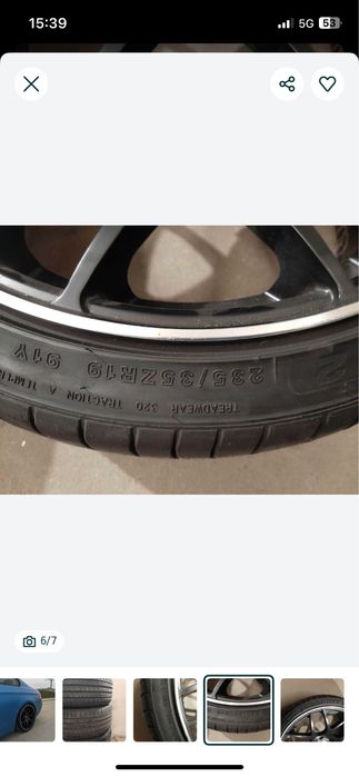Alufelgi SOLEIL LXM-1 Matt Black 19’ 5x120 BMW e60 e90 e91 e92 f30 f31