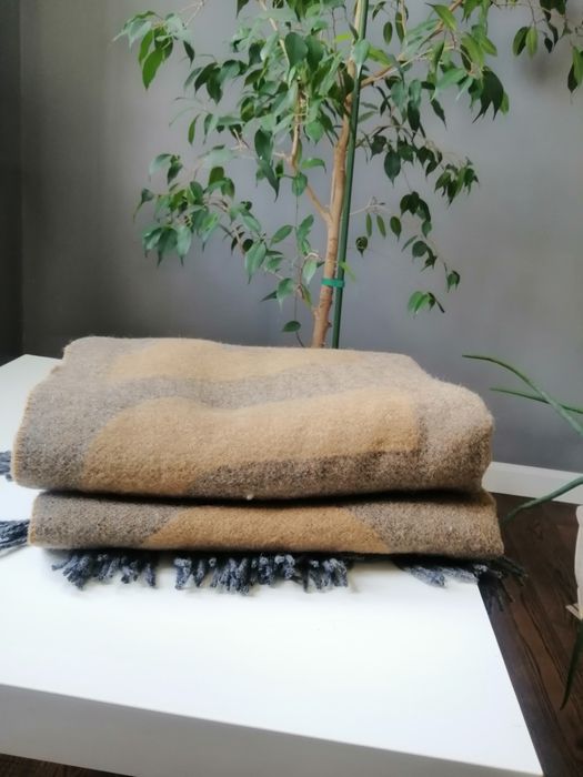 Плед вовна, полуторний