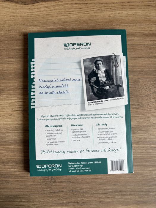 Książka podręcznik ciekawi świata 1 operon chemia