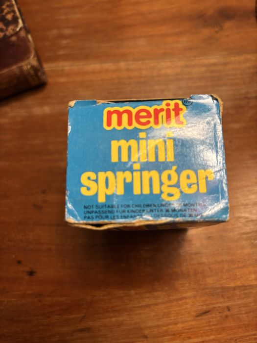 Brinquedo vintage merit springer