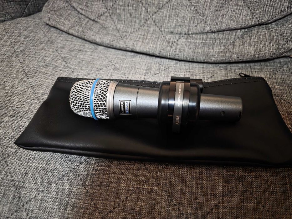 Shure Beta 57 - MIKROFON, stan IDEALNY, do werbla, saksofonu, trąbki