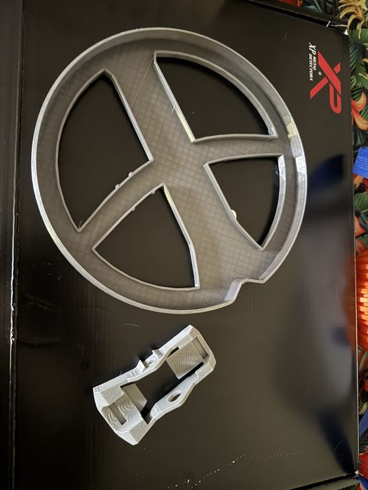 Zestaw Bumperking + wzmocnienie uszu XP Deus 2/X35/HF 9” siwy