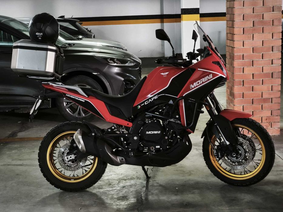 Moto Morini X-Cape 650 Gold Edition (Série Limitada) – Como Nova
