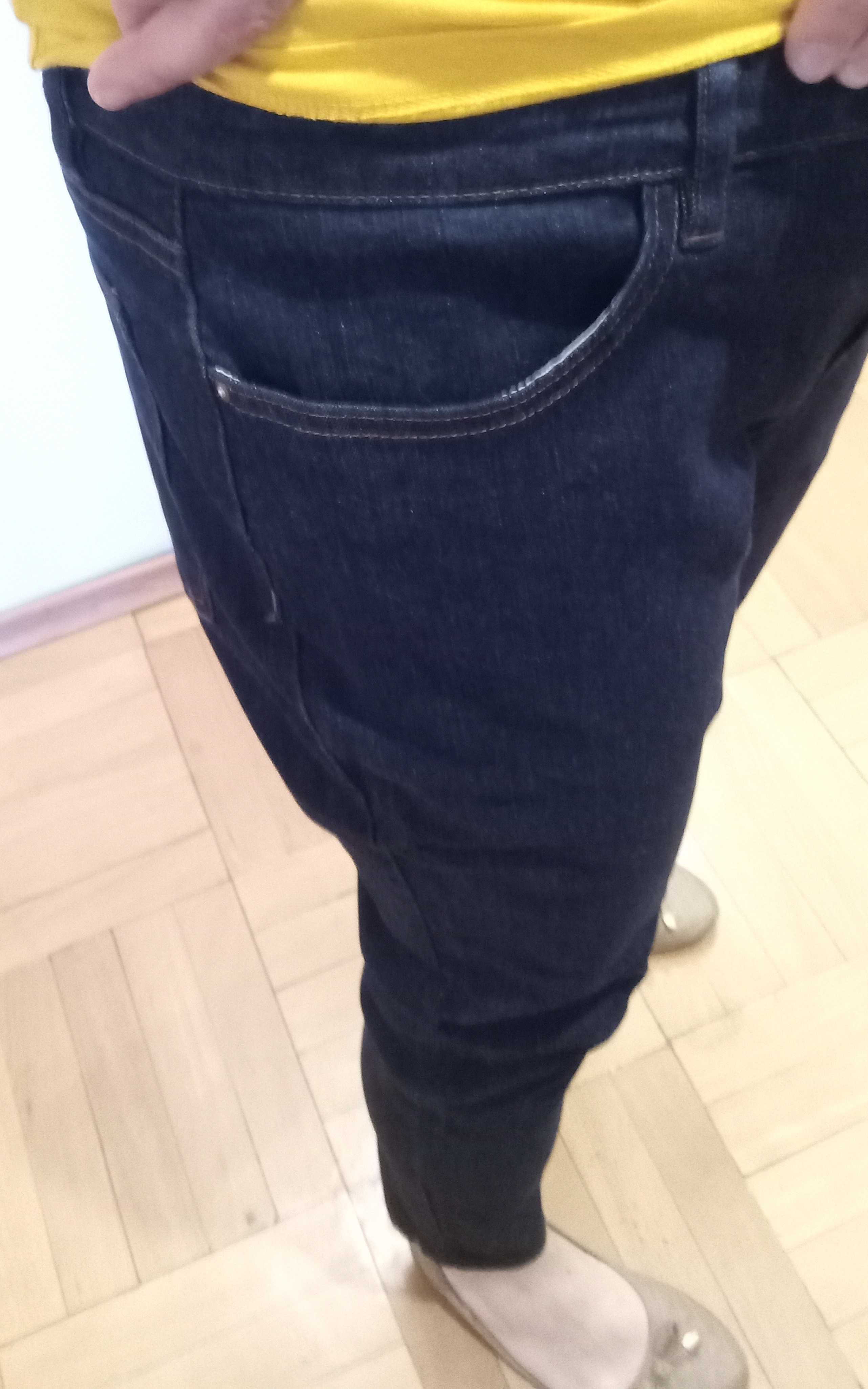 Granatowe jeansy mon skinny Camaieu r. 46 Szczecin Warszewo OLX.pl