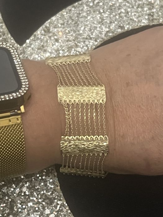 Cudna bransoletka zloto 585