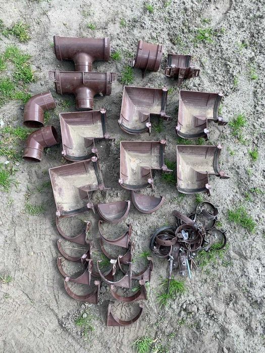 Водостічна система Hunter Rainwater Pipe 82 мм труба, жолоб 125х75 мм