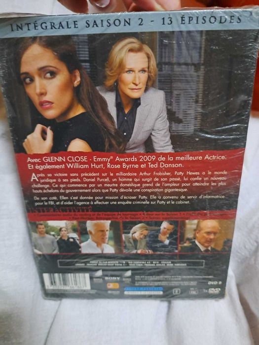 Damages (Sem Escrúpulos) - série TV - 1.ª + 2.ª temporada