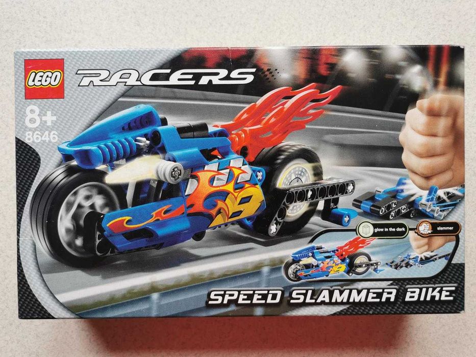 LEGO Racers 8646 Speed Slammer Bike NOWY Unikat