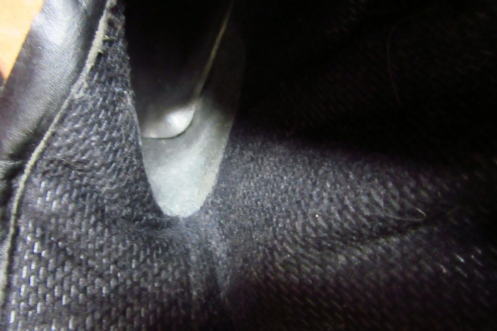 botas de senhora em pele, cano alto