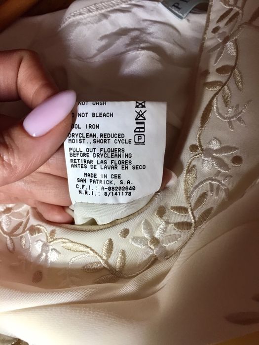 Испанское дизайнерское платье Pronovias