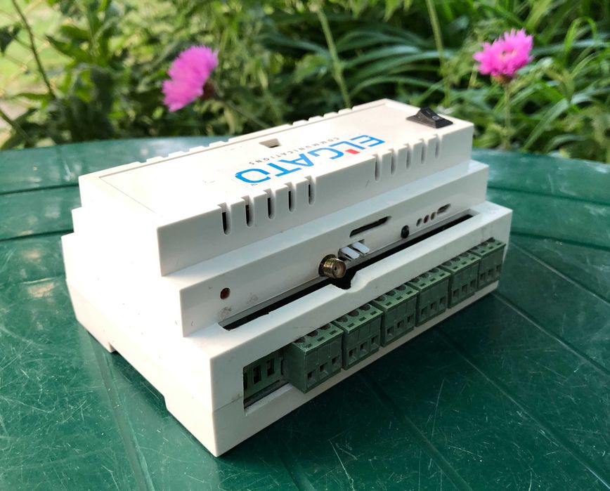 GSM-розетка 8 каналов (DIN) реле Elgato
