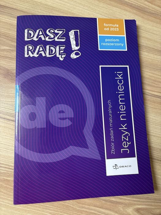 zbiór zadań maturalnych język niemiecki rozszerzony draco „Dasz radę!”