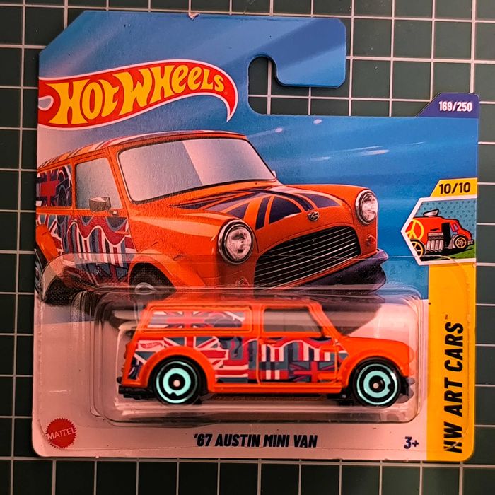 '67 Austin Mini Van Hot Wheels 2025 r 169/250 JBB00-N521 nr1594