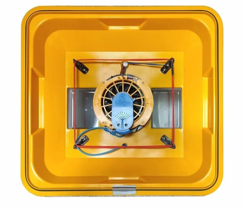 Інкубатор для яєць побутовий Теплуша EU 88 AQUA 12/50 PRO