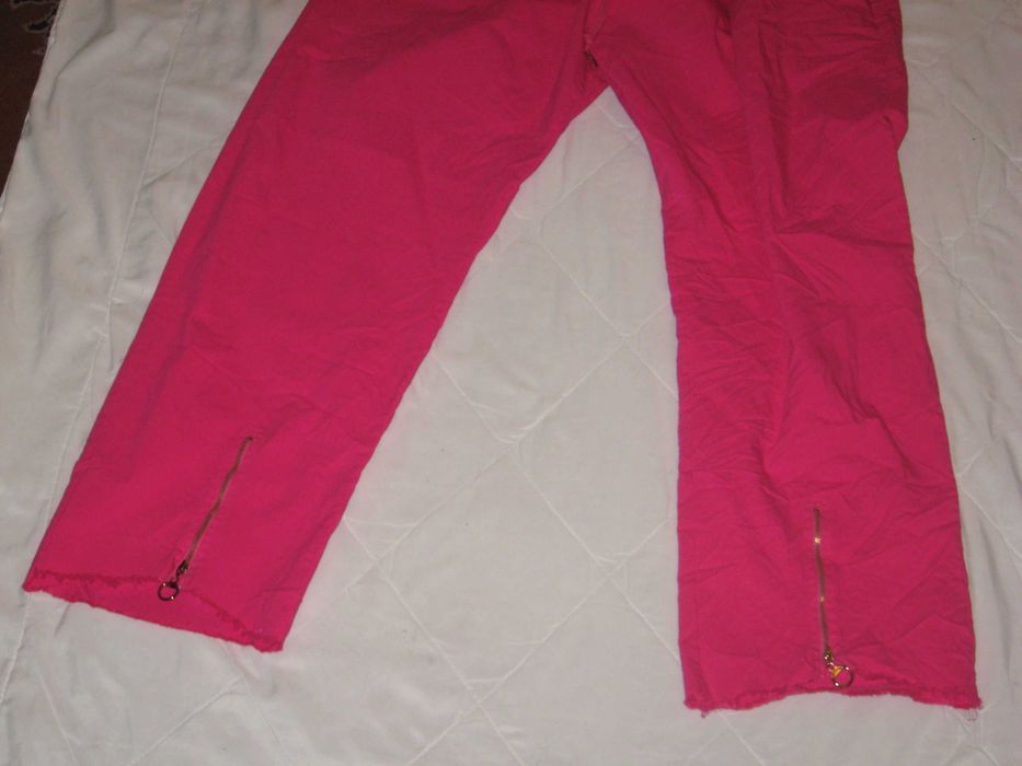 spodnie damskie różowe bardzo duże pas 40-140cm 4xl 5xl 6xl 7xl