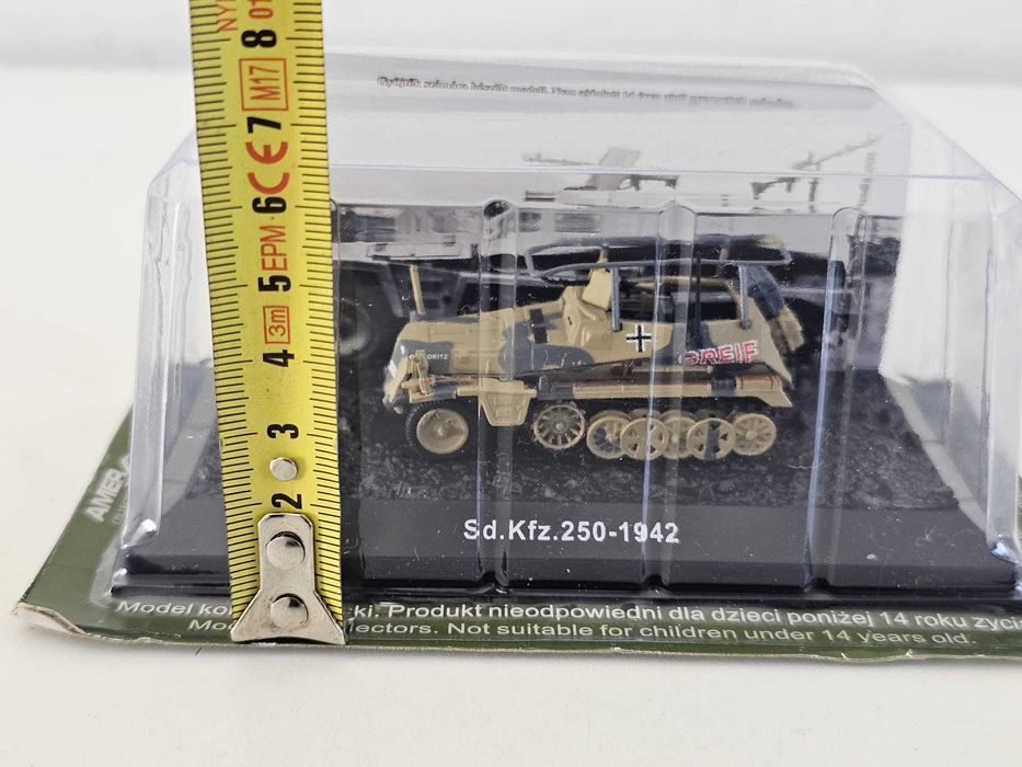 AmerCom 1:72 - Sd. Kfz 250 model pojazdu wojskowego