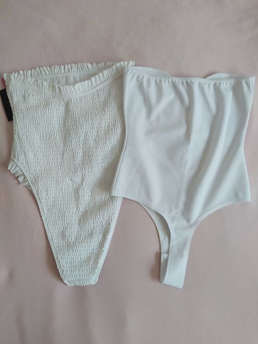 Strój kąpielowy South Beach Exclusive Asos i body Prettylittlething L