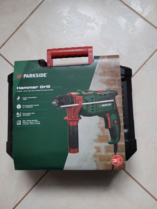 Wiertarka udarowa 750w Parkside