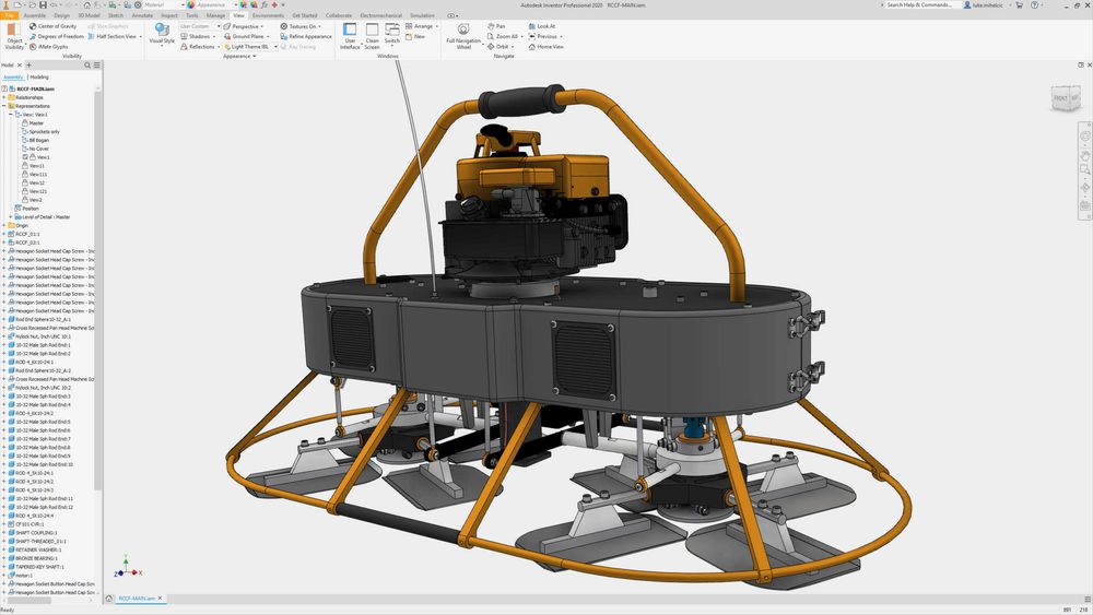 Autodesk Inventor Professional 2025 PL pełna licencja 3 lata CAD 3D CAM projektowanie mechaniczne modelowanie części