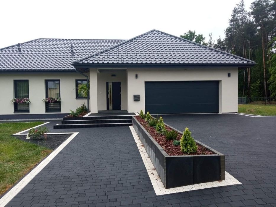 Тротуарна  плитка, бруківка, встановлення